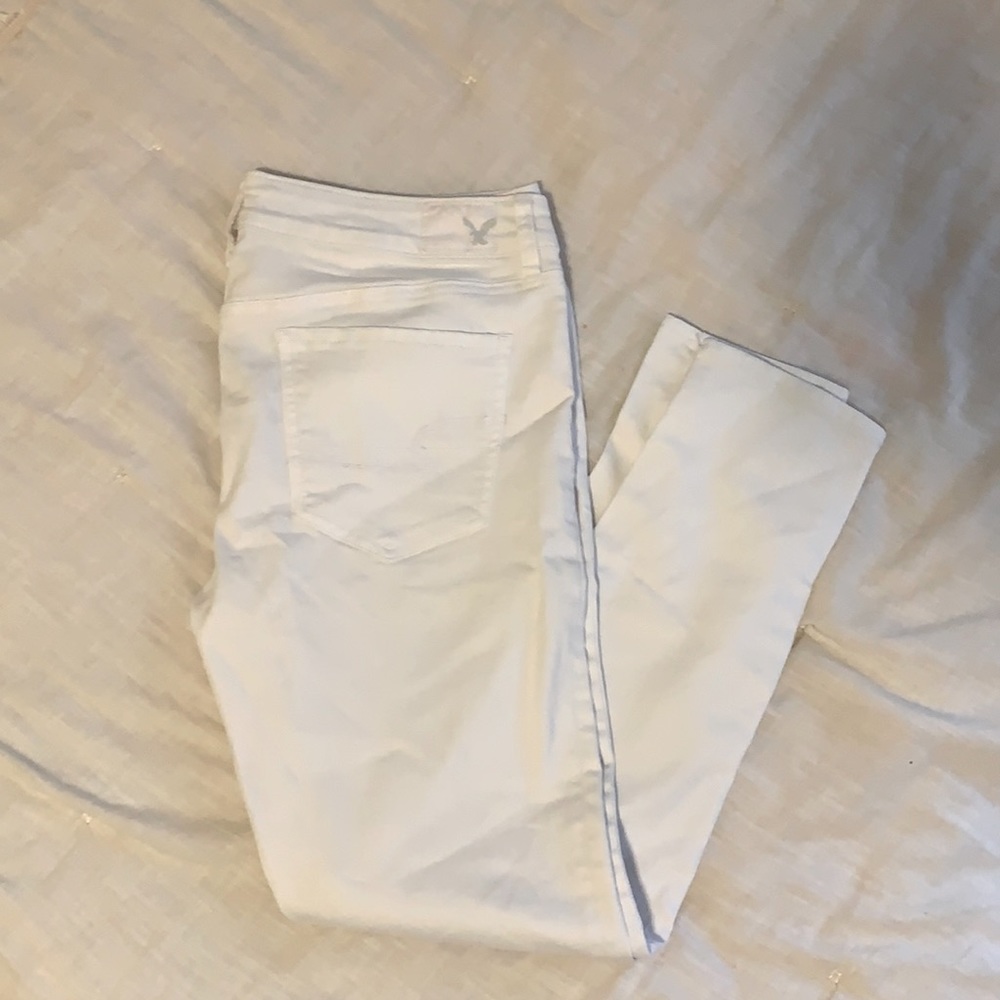 American eagle, white jegging, size 12